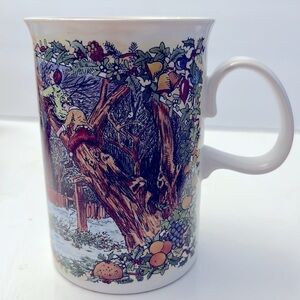 Gathering mistletoe Christmas cheer Dunoon Scotland